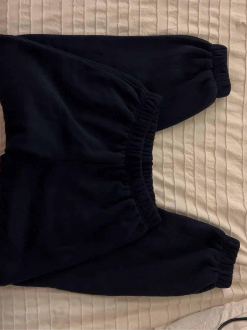 Edikted Navy Blue Sweatpants